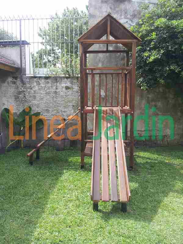 Juegos de Plaza, Mangrullo con Tobogan