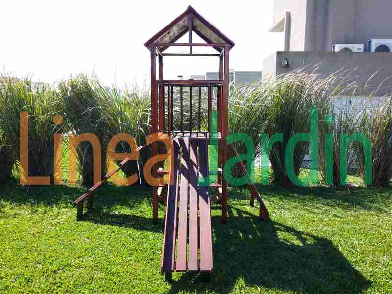 Juegos de Plaza, Mangrullo con Tobogan