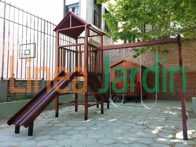 Juegos de Plaza, Mangrullo con Tobogan