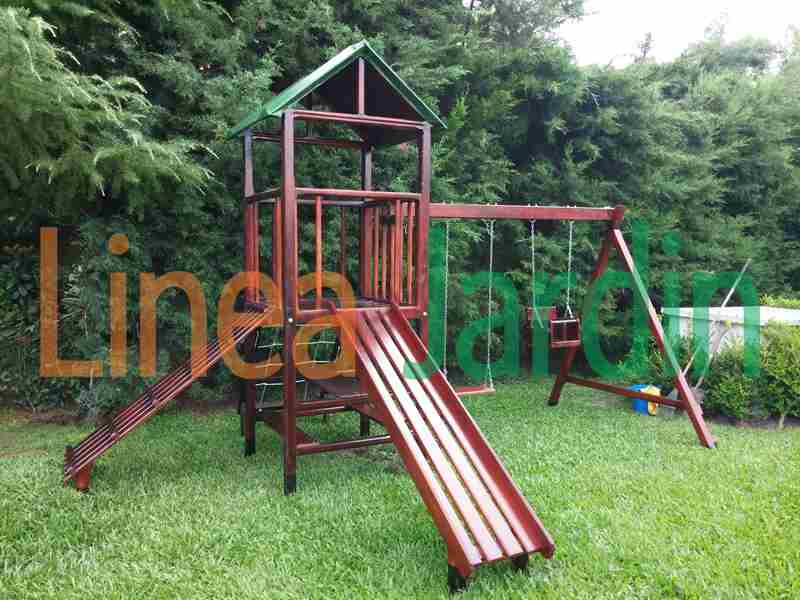 Juegos de Plaza, Mangrullo con Tobogan