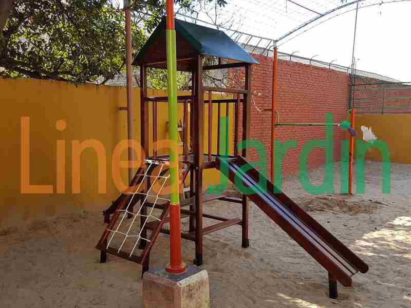 Juegos de Plaza, Mangrullo con Tobogan