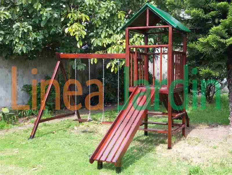 Juegos de Plaza, Mangrullo con Tobogan