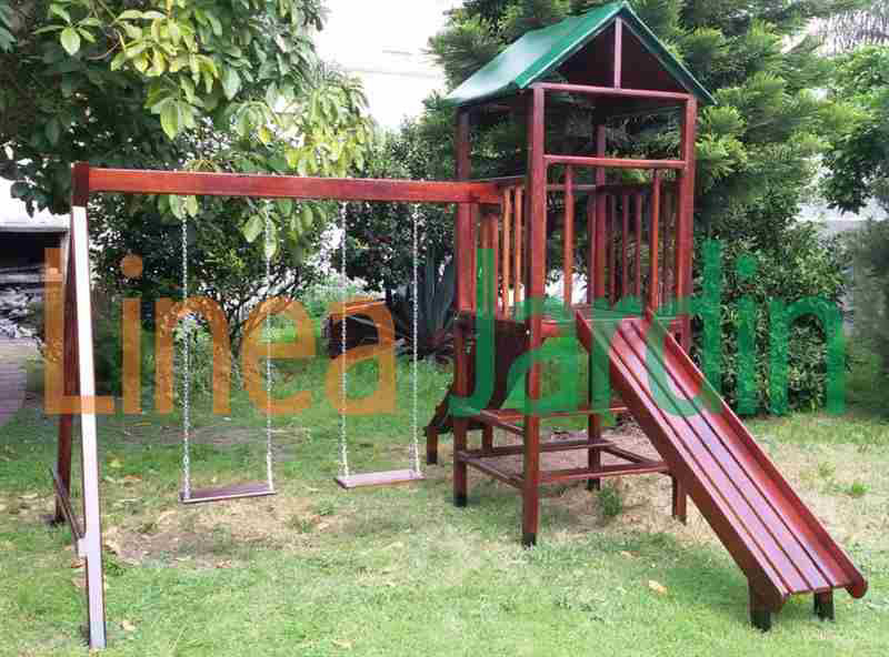 Juegos de Plaza, Mangrullo con Tobogan