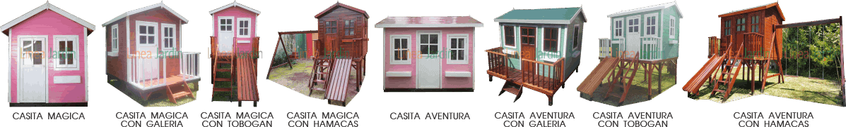 Casitas Infantiles de Madera