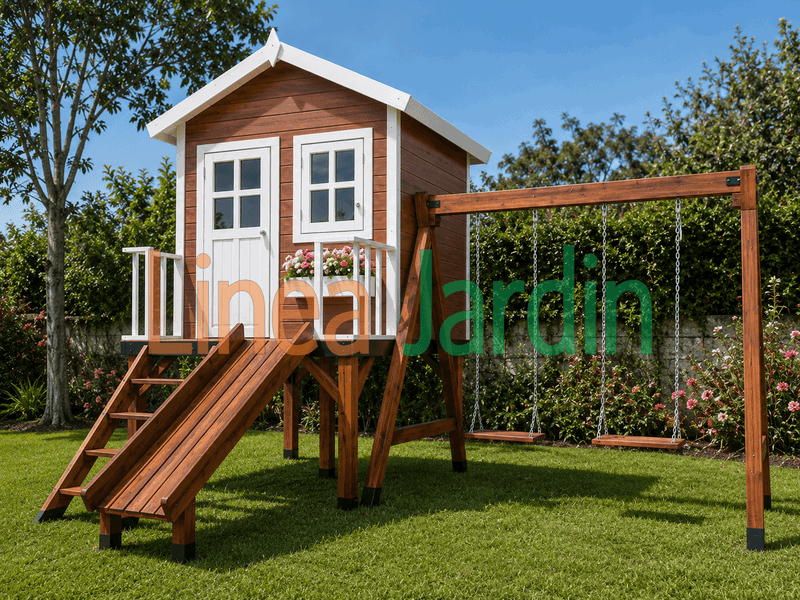 Casitas Infantiles de Madera, Casitas de madera Linea Jardin