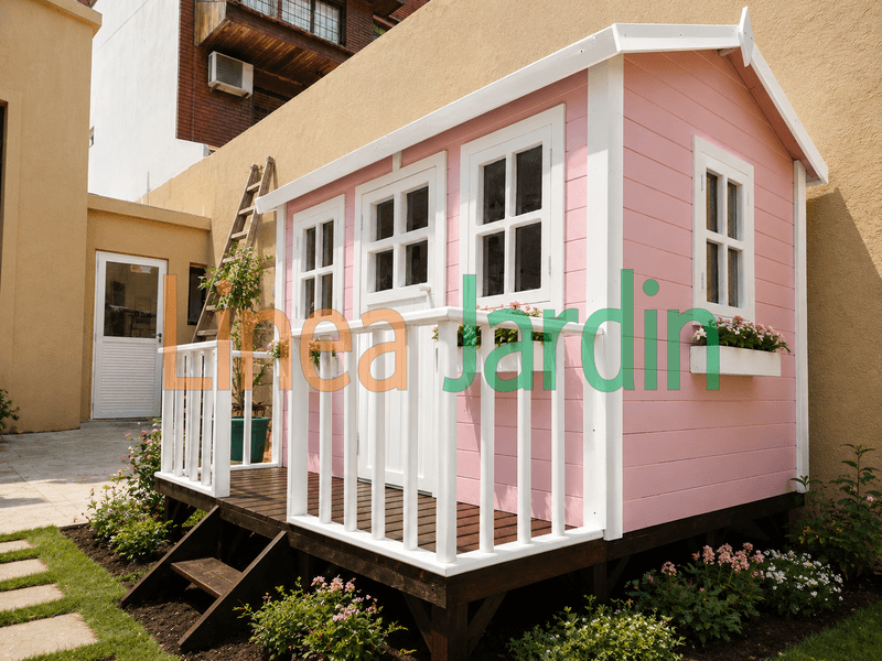 Casitas Infantiles de Madera, Casitas de madera Linea Jardin