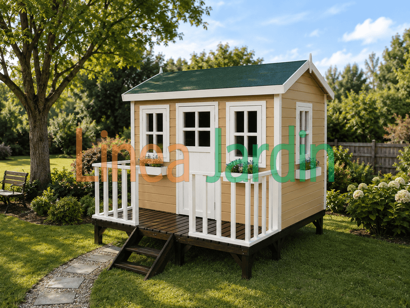 Casitas Infantiles de Madera, Casitas de madera Linea Jardin