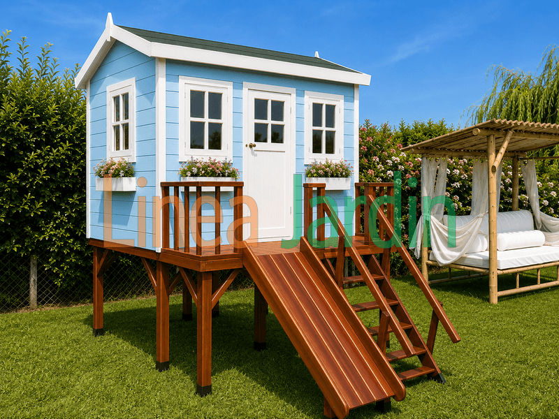 Casitas Infantiles de Madera, Casitas de madera Linea Jardin
