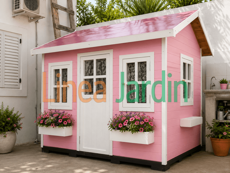 Casitas Infantiles de Madera, Casitas de madera Linea Jardin