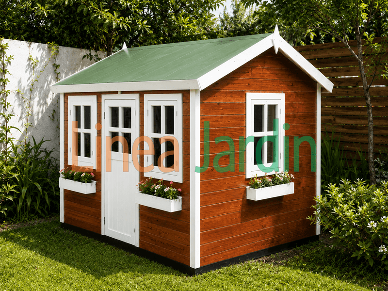 Casitas Infantiles de Madera, Casitas de madera Linea Jardin