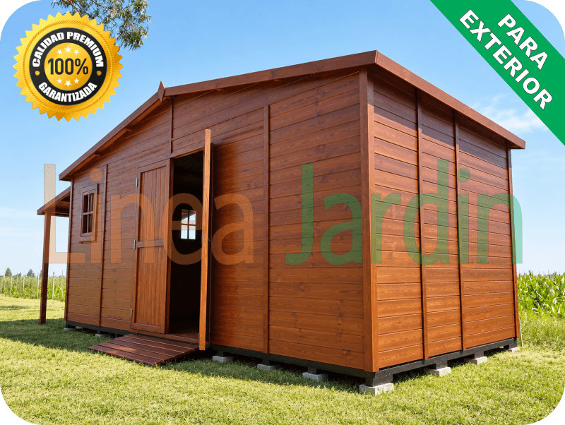 Depósitos de Jardín, Armarios para Exterior, Galpones, Cobertizos y Casetas de Madera, marca LINEA JARDIN