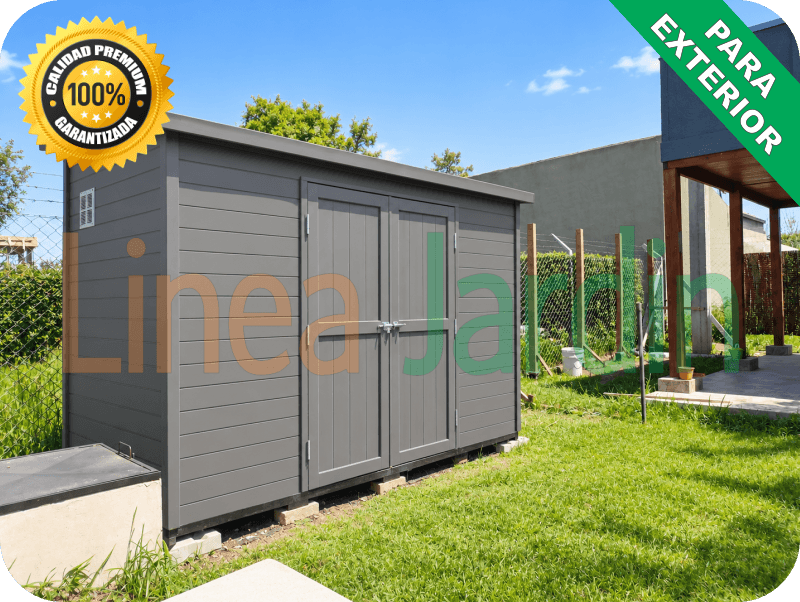 Depósitos de Jardín, Armarios para Exterior, Galpones, Cobertizos y Casetas de Madera, marca LINEA JARDIN
