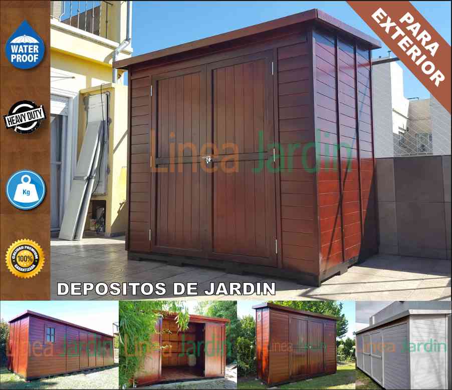 ARMARIOS, DEPOSITOS Y GALPONES DE JARDIN - LINEA JARDIN