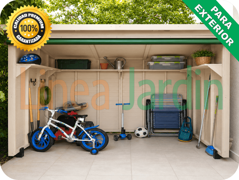 Guarda Bicicletas, Casita para Bicicletas, Bicicleteros, Cobertizo para Bicicletas y Motos