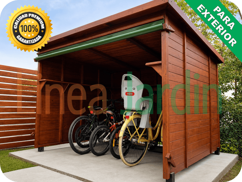 Guarda Bicicletas, Casita para Bicicletas, Bicicleteros, Cobertizo para Bicicletas y Motos
