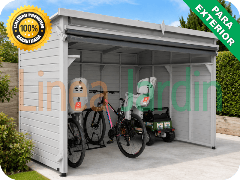 Guarda Bicicletas, Casita para Bicicletas, Bicicleteros, Cobertizo para Bicicletas y Motos