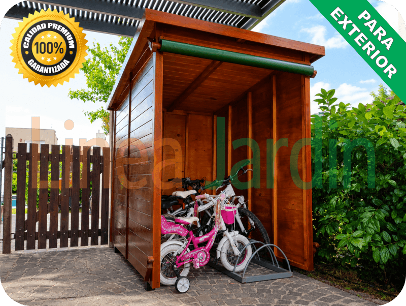 Guarda Bicicletas, Casita para Bicicletas, Bicicleteros, Cobertizo para Bicicletas y Motos