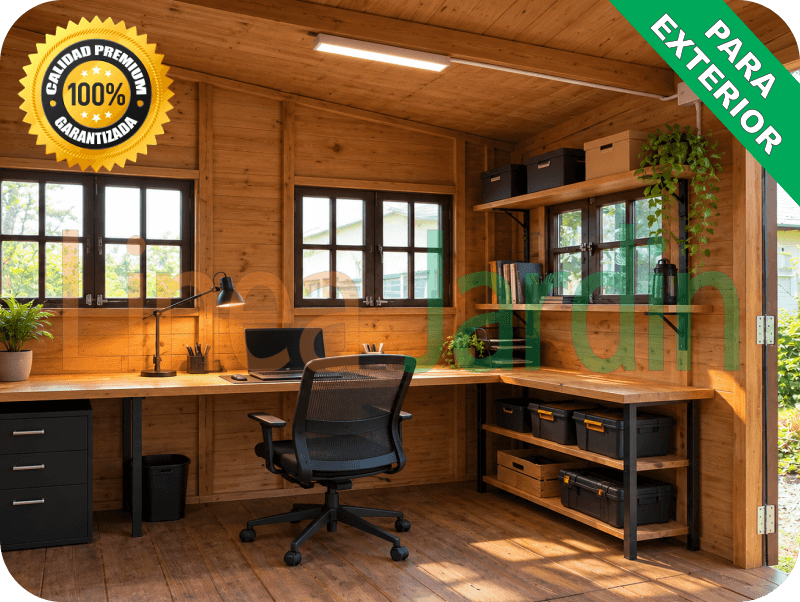 Depósitos de Jardín, Armarios para Exterior, Galpones, Cobertizos y Casetas de Madera, marca LINEA JARDIN