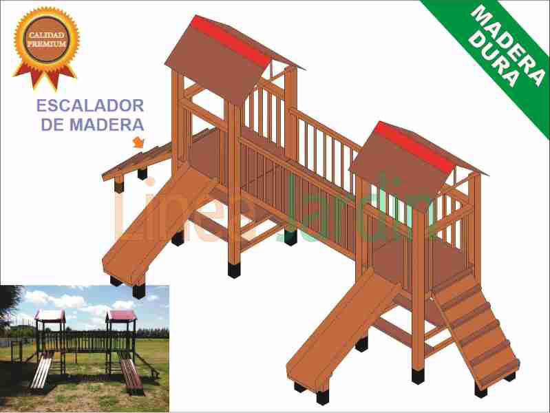 Juegos de Plaza, Mangrullos Infantiles Linea Jardin