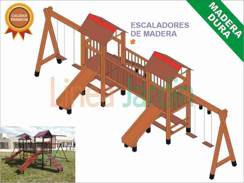 Juegos de Plaza, Mangrullos Infantiles Linea Jardin