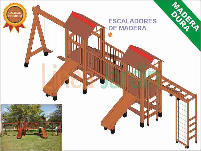 Juegos de Plaza, Mangrullos Infantiles Linea Jardin