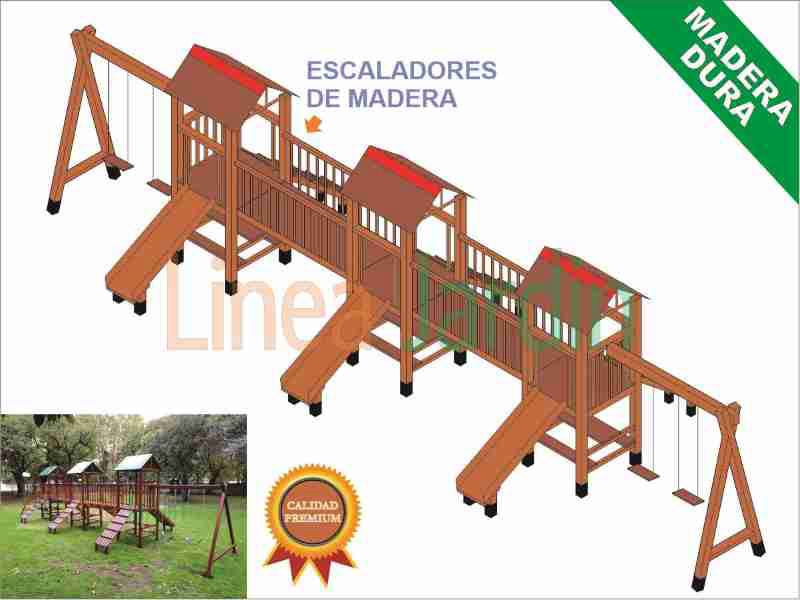 Juegos de Plaza, Mangrullos Infantiles Linea Jardin