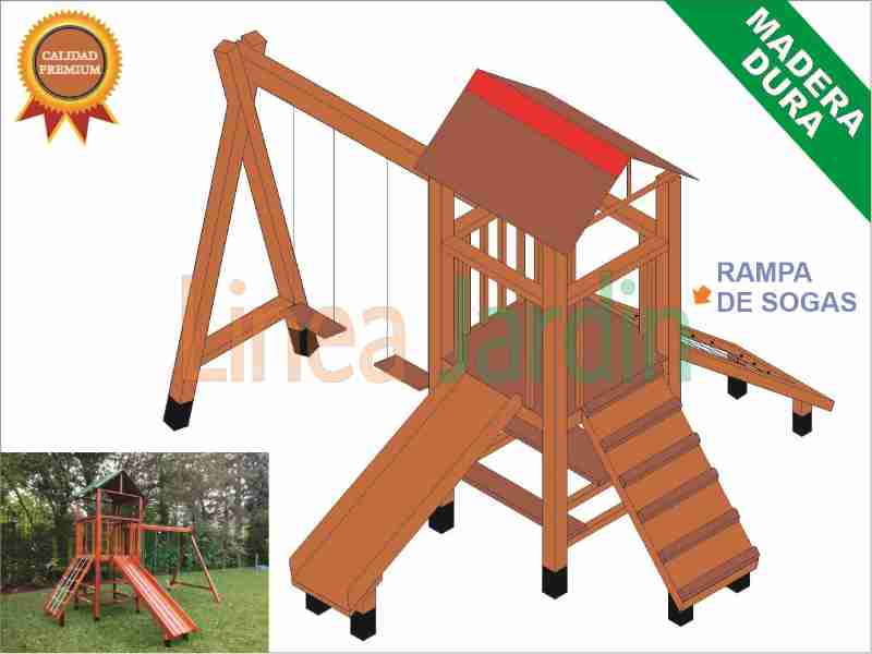 Juegos de Plaza, Mangrullos Infantiles Linea Jardin