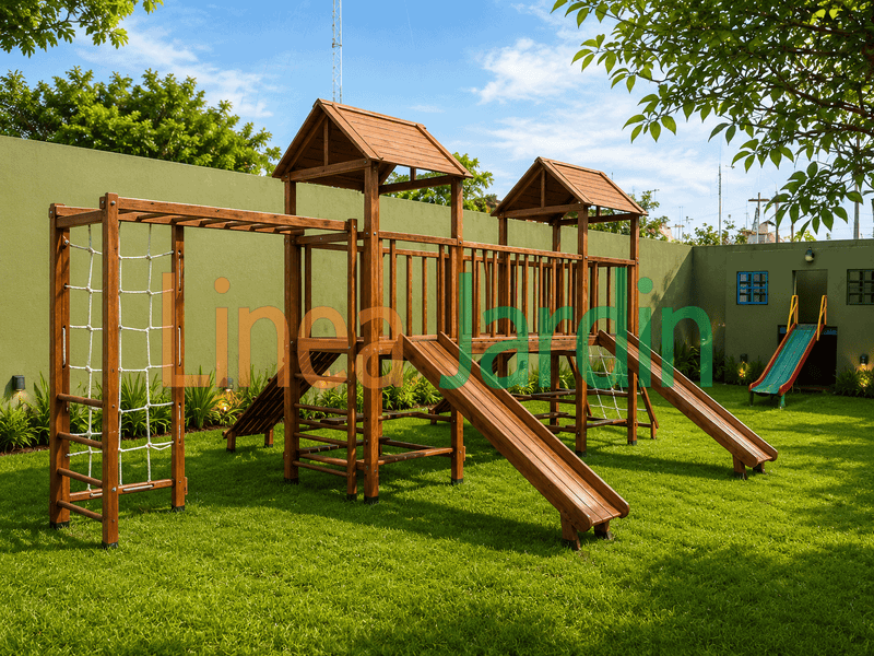 Juegos de Plaza, Mangrullo con Tobogan