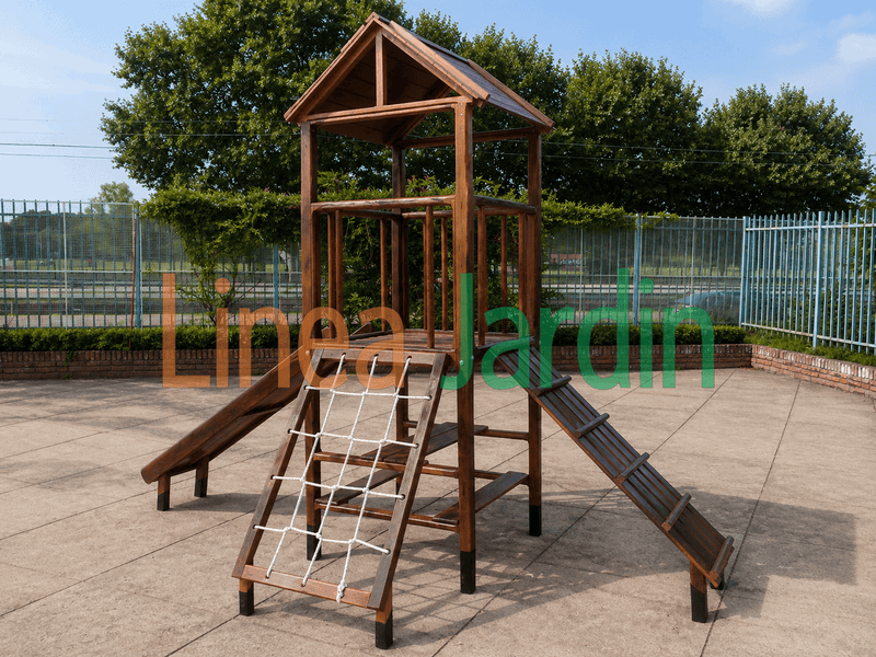 Juegos de Plaza, Mangrullo con Tobogan