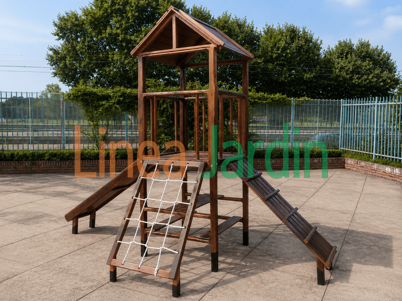 Juegos de Plaza, Mangrullo con Tobogan