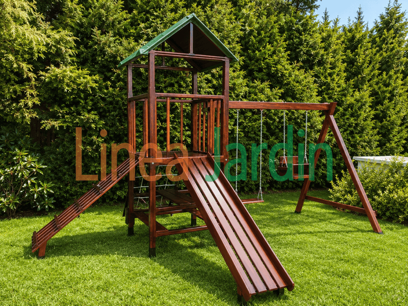 Juegos de Plaza, Mangrullo con Tobogan