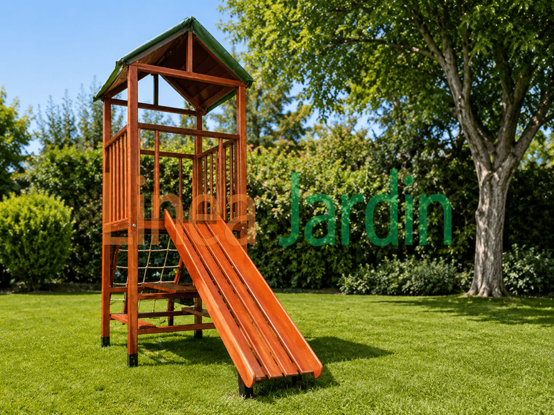 Juegos de Plaza, Mangrullo con Tobogan
