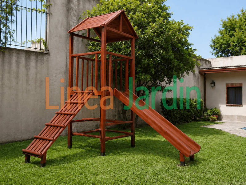 Juegos de Plaza, Mangrullo con Tobogan